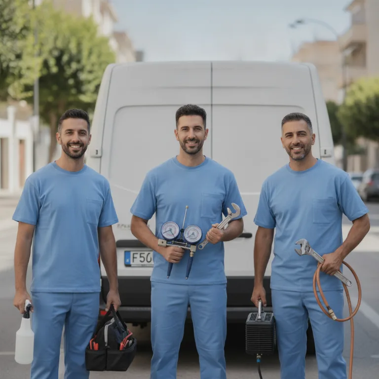 Aire Acondicionado equipo en Puerta del Angel